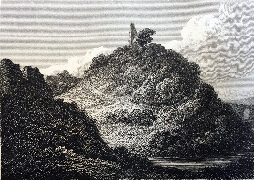 J Greig's engraving of the castle c1825
